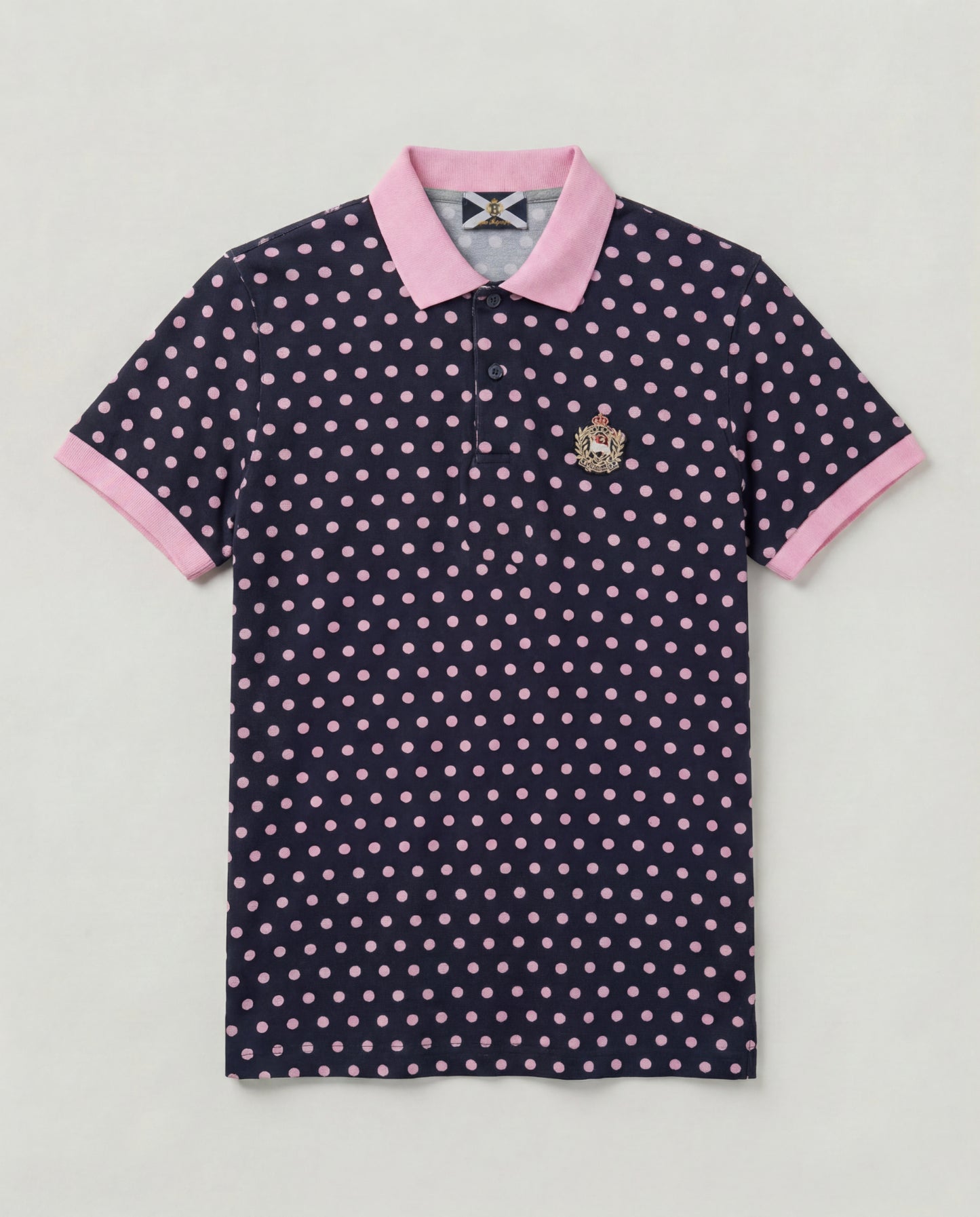 Polo Lauda blu e rosa