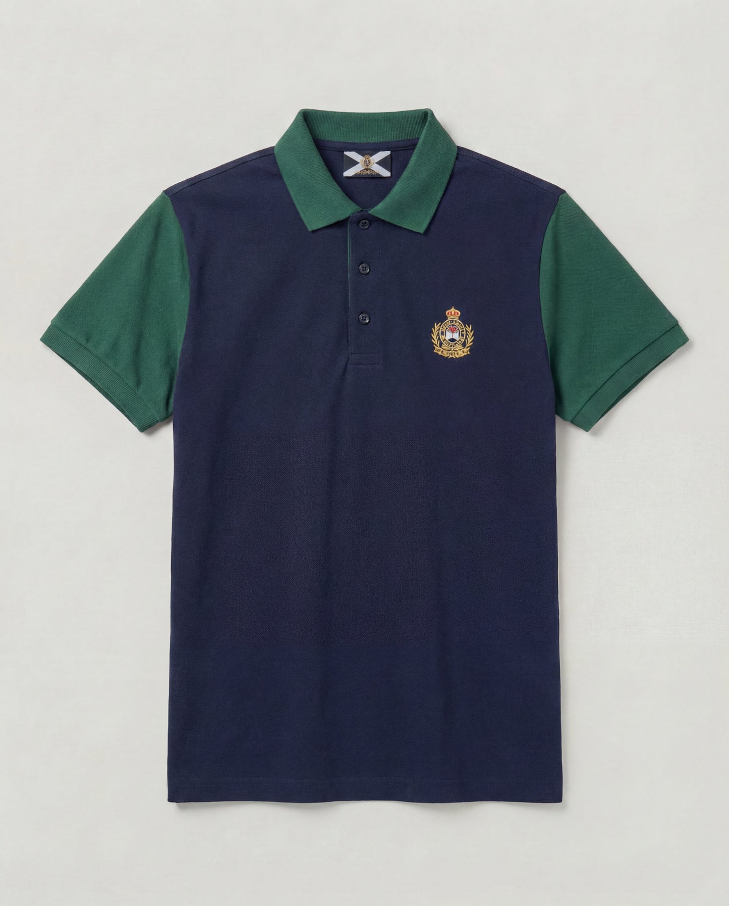 Polo Maserati blu e verde