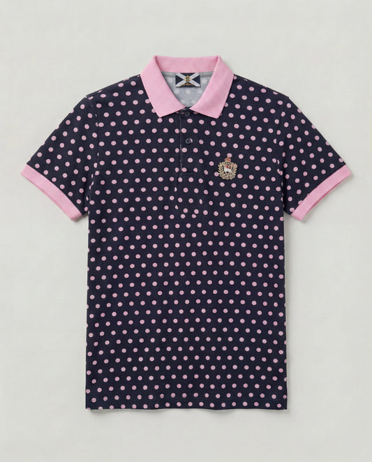 Polo Lauda blu e rosa