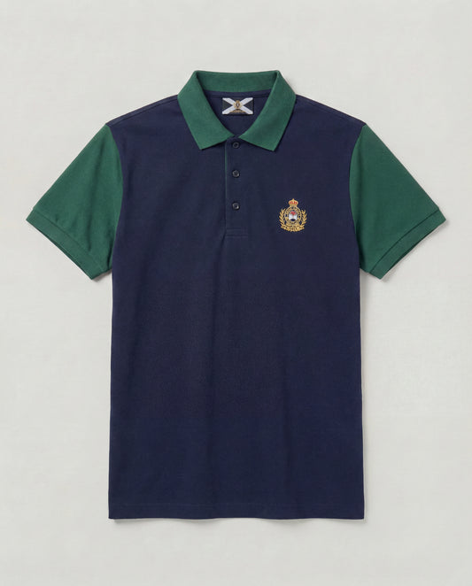 Polo Maserati blu e verde